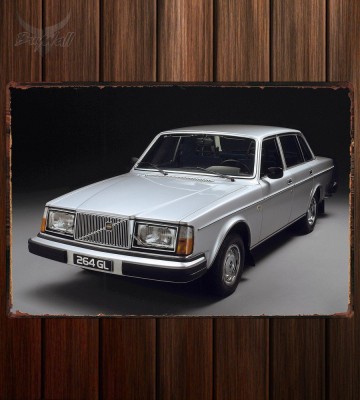 Металлическая табличка Volvo 264 GL